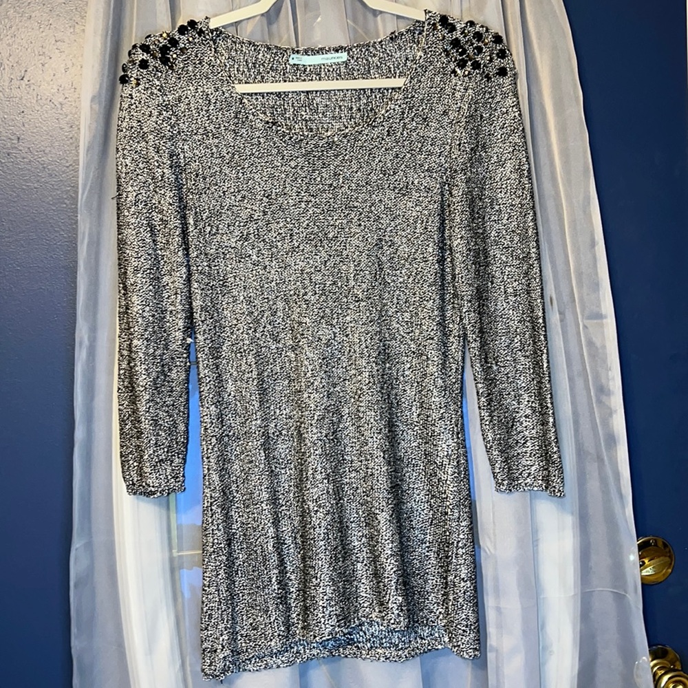 Maurices Crew Neck Sparkly Sweater